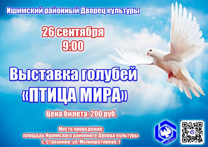 Выставка голубей «Птица мира»