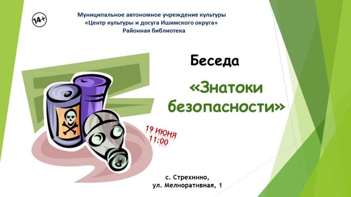 Беседа «Знатоки безопасности»