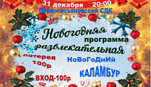 Развлекательная программа «Новогодний каламбур»